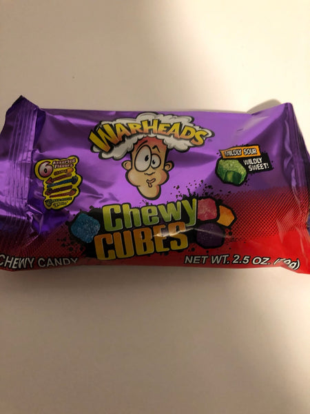 Warheads Chewy Cubes